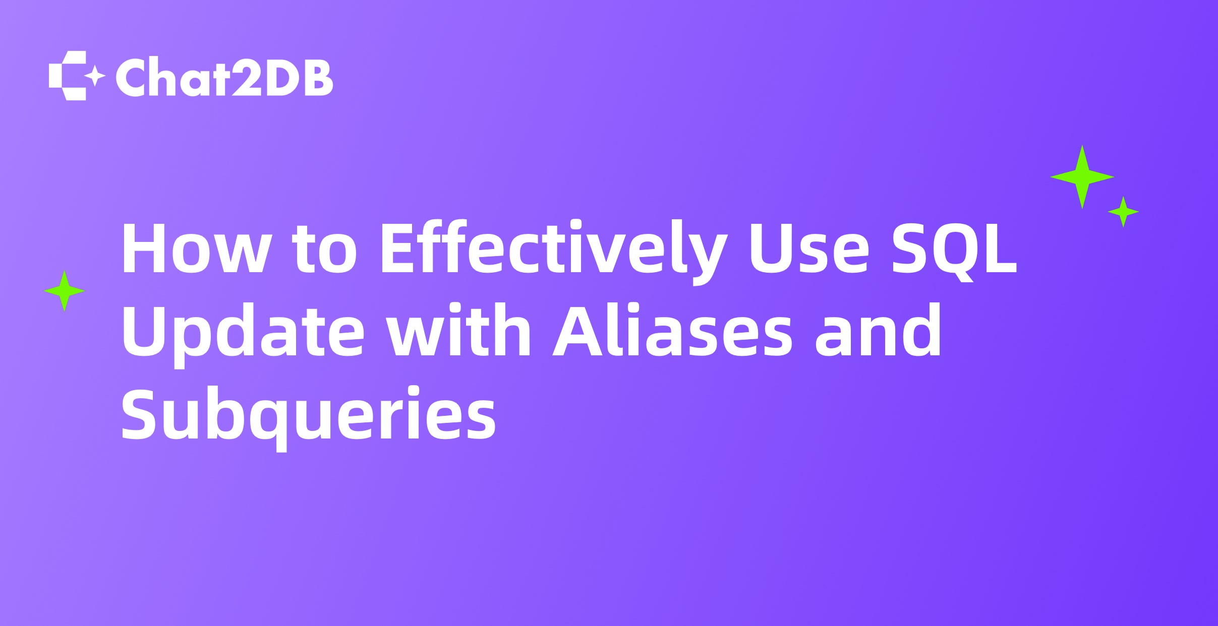 How to Effectively Use SQL Update with Aliases and Subqueries