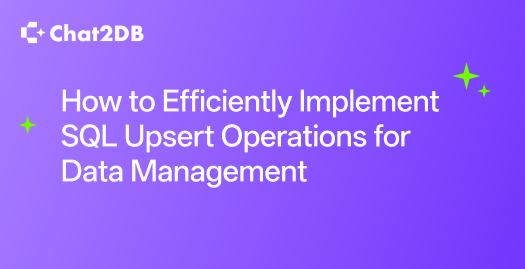 How to Efficiently Implement SQL Upsert Operations for Data Management