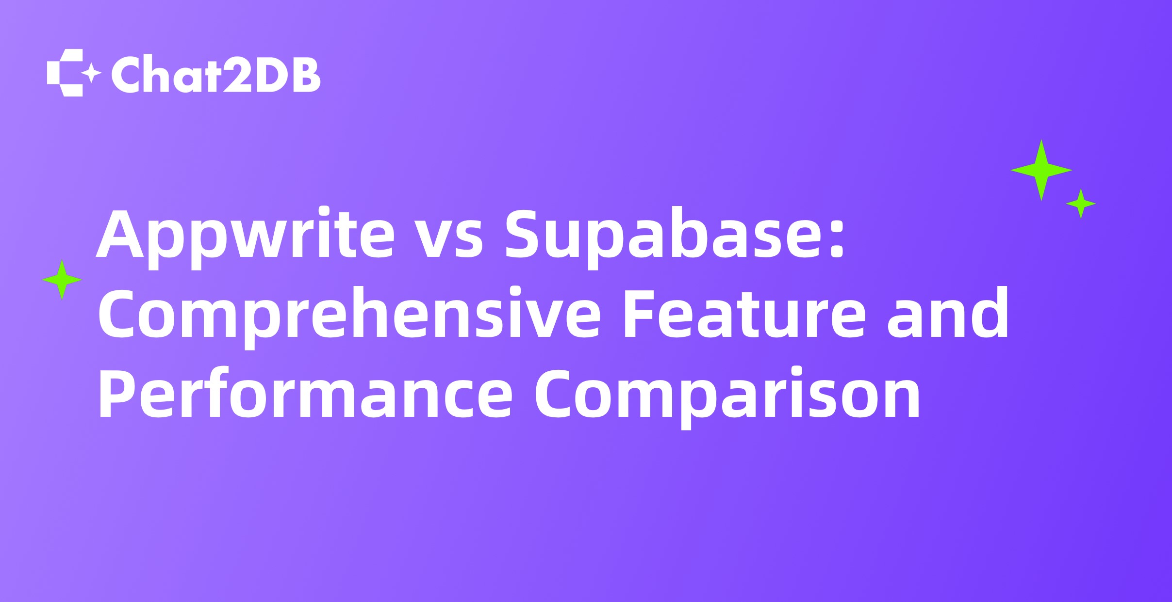 Appwrite vs Supabase: Comprehensive Feature and Performance Comparison