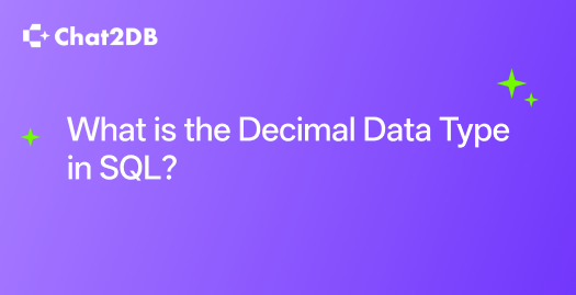 What is the Decimal Data Type in SQL?
