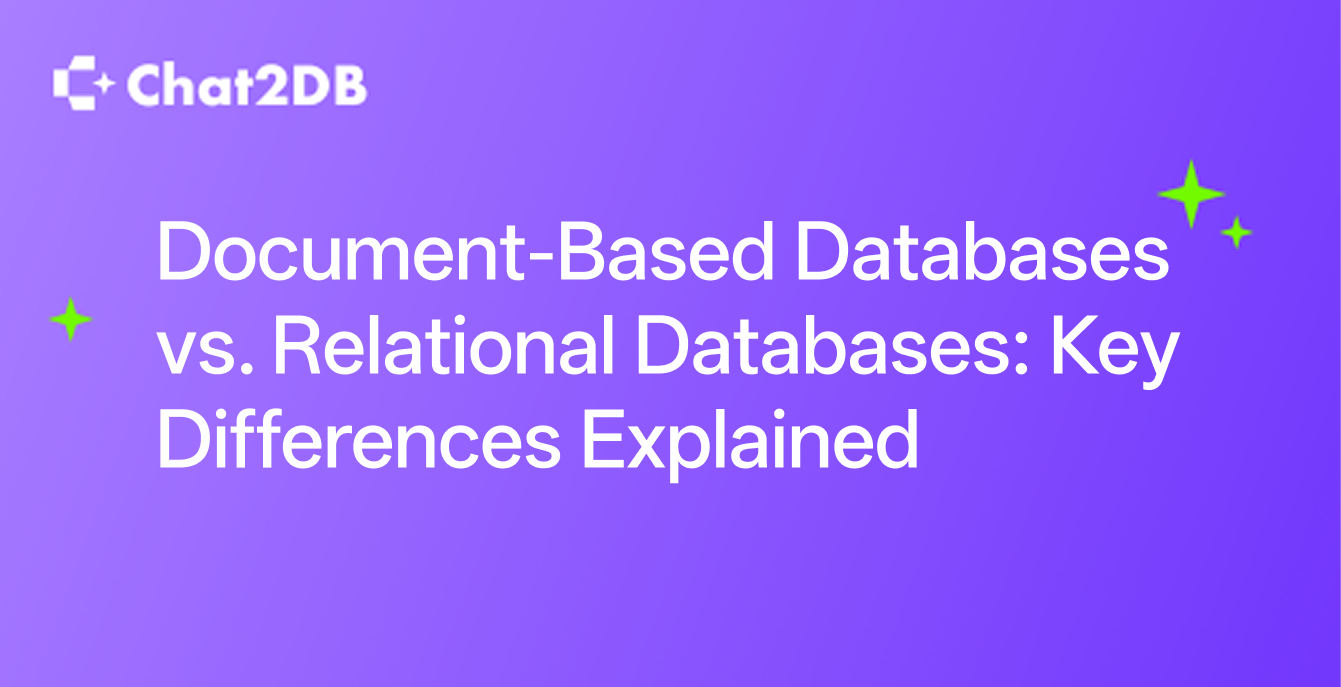 Document-Based Databases vs. Relational Databases: Key Differences Explained