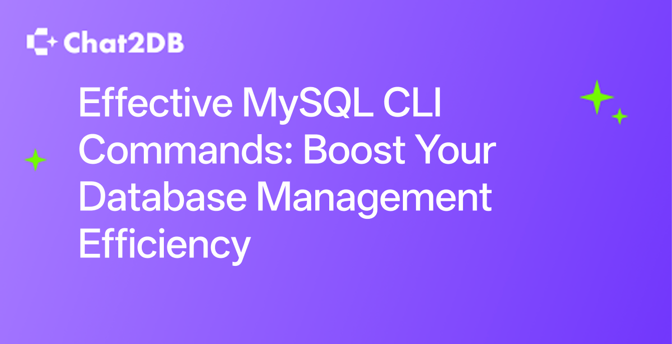Effective MySQL CLI Commands: Boost Your Database Management Efficiency