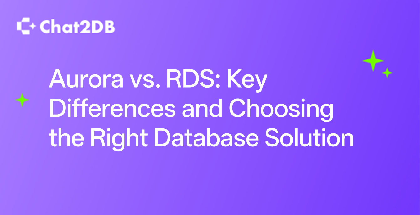 Aurora vs. RDS: Key Differences and Choosing the Right Database Solution
