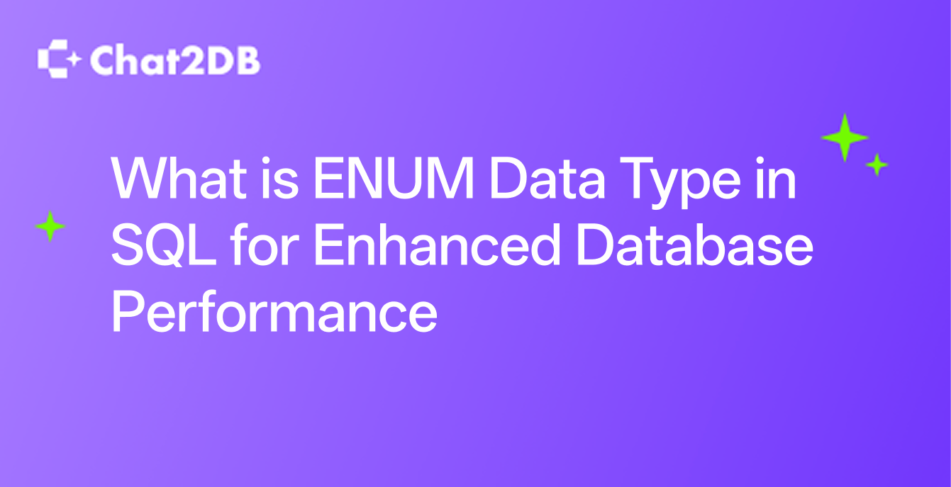 What is ENUM Data Type in SQL for Enhanced Database Performance