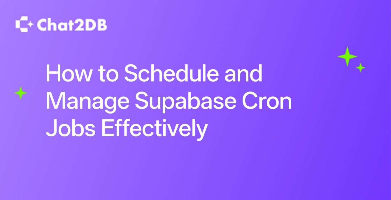 How to Schedule and Manage Supabase Cron Jobs Effectively