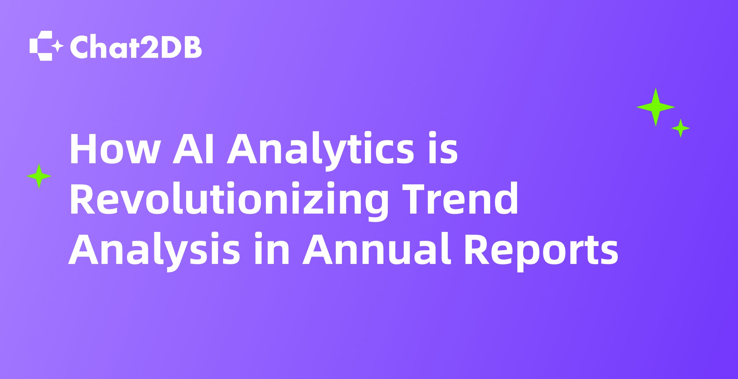 How AI Analytics is Revolutionizing Trend Analysis in Annual Reports