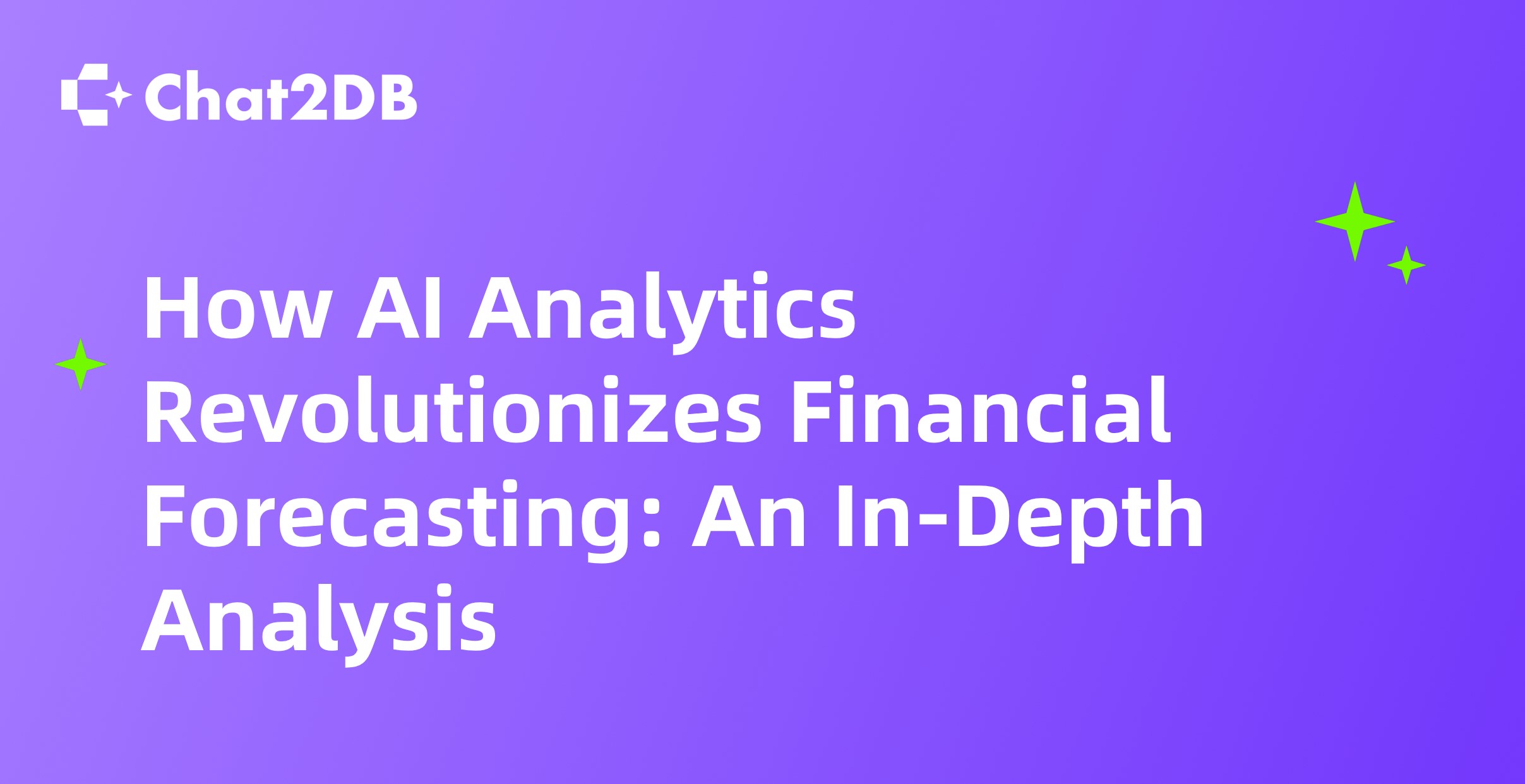 How AI Analytics Revolutionizes Financial Forecasting: An In-Depth Analysis