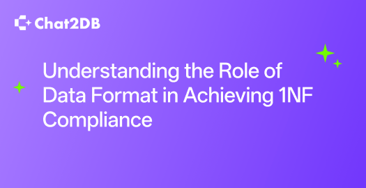Understanding the Role of Data Format in Achieving 1NF Compliance
