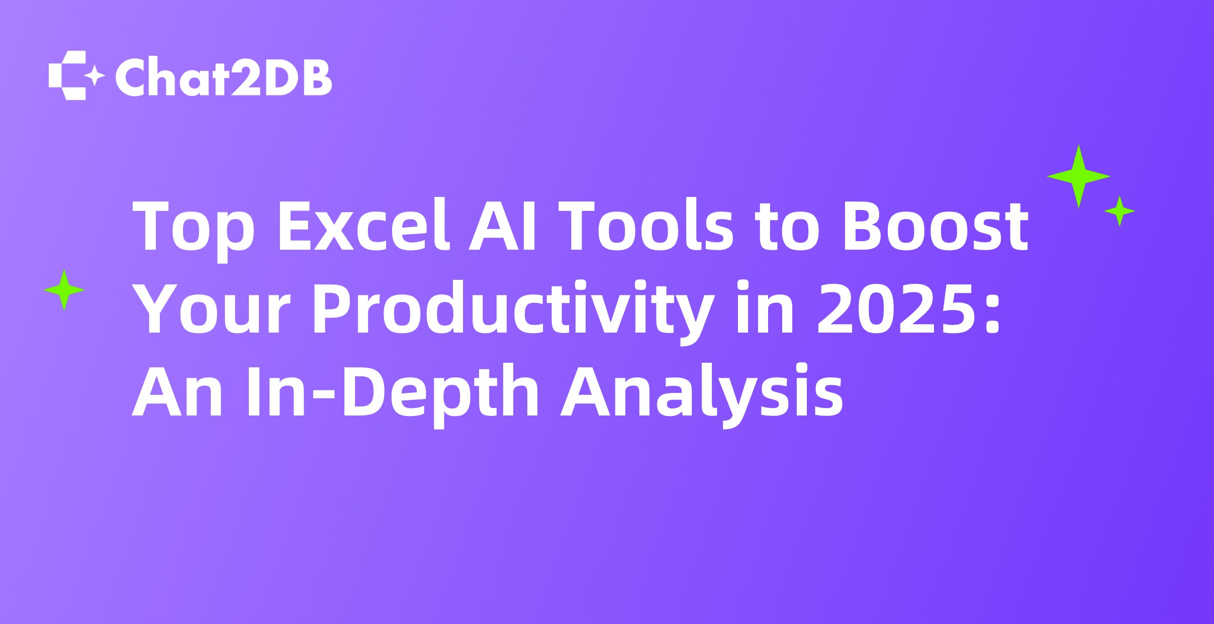 Top Excel AI Tools to Boost Your Productivity in 2025: An In-Depth Analysis