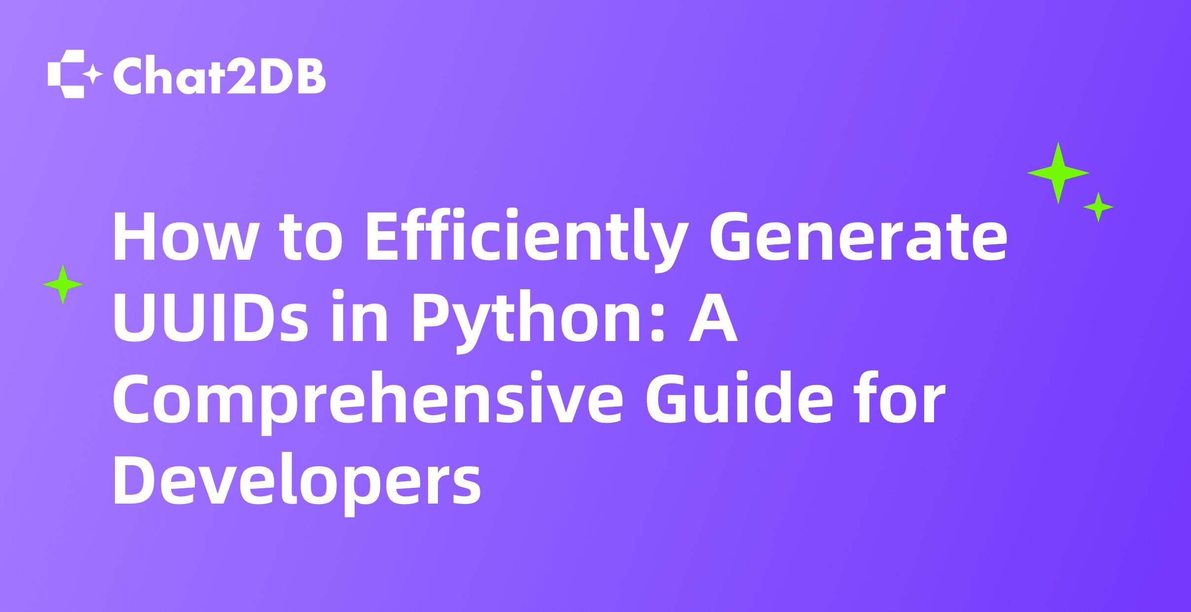 How to Efficiently Generate UUIDs in Python: A Comprehensive Guide for Developers