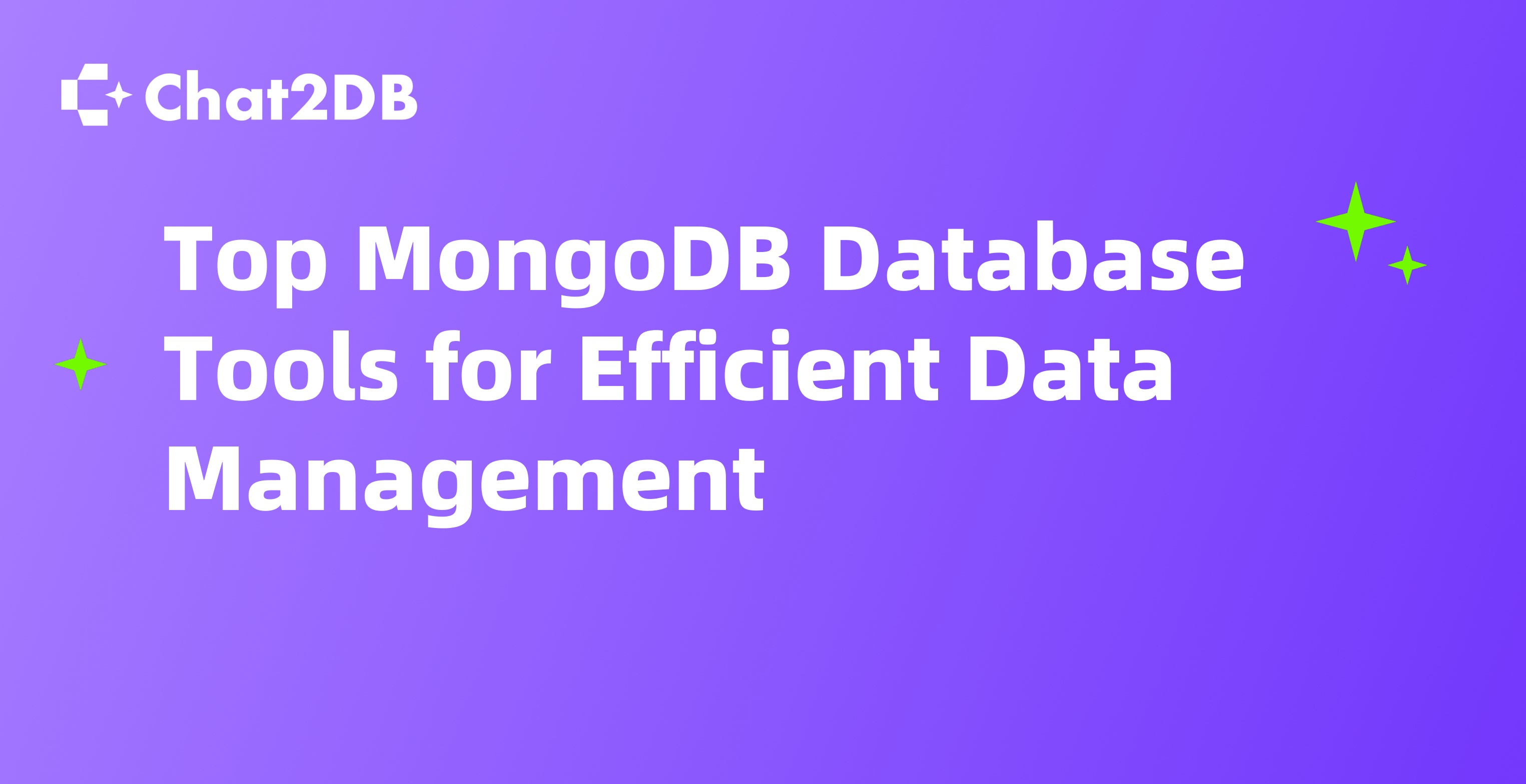 Top MongoDB Database Tools for Efficient Data Management