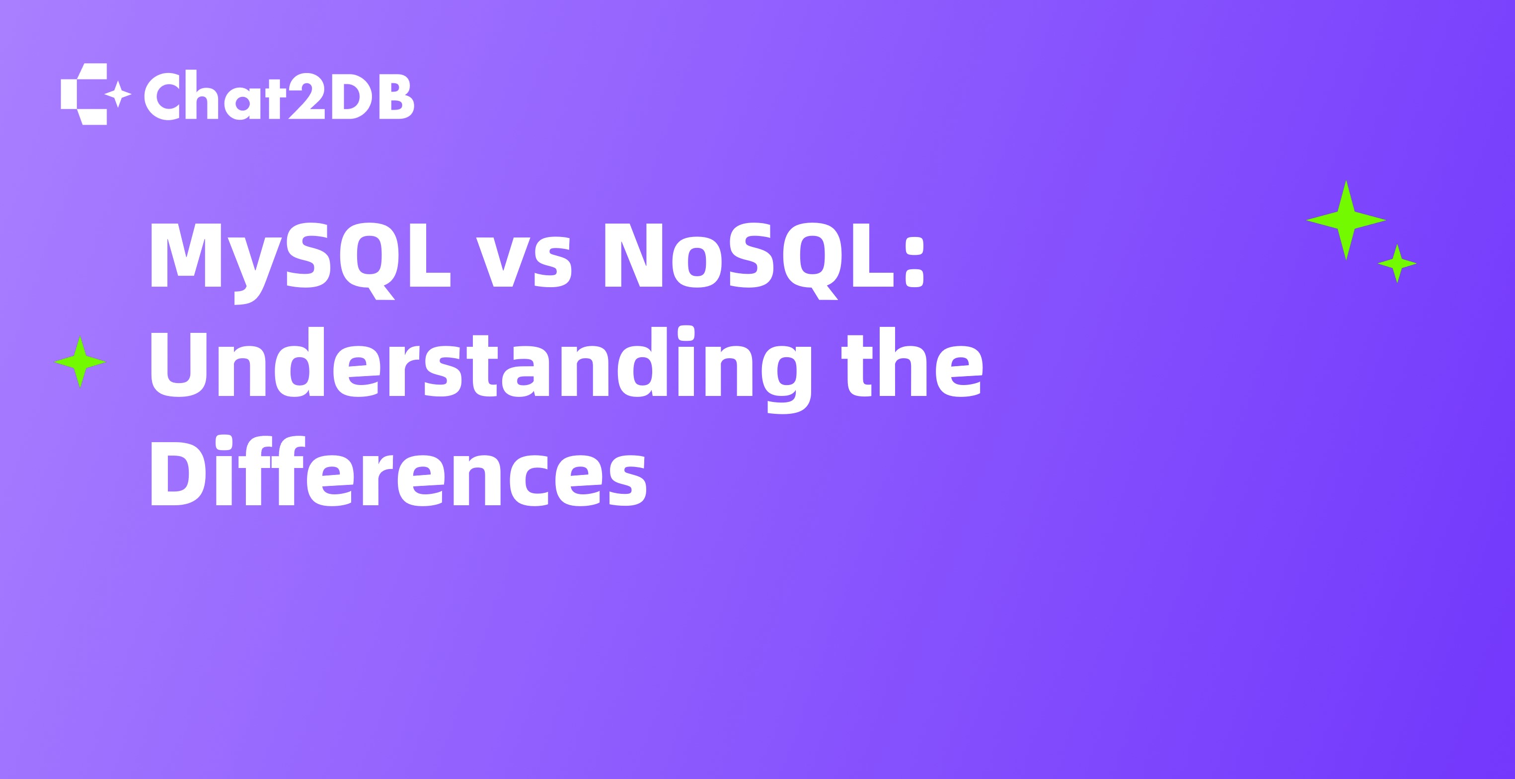 MySQL vs NoSQL: Understanding the Differences