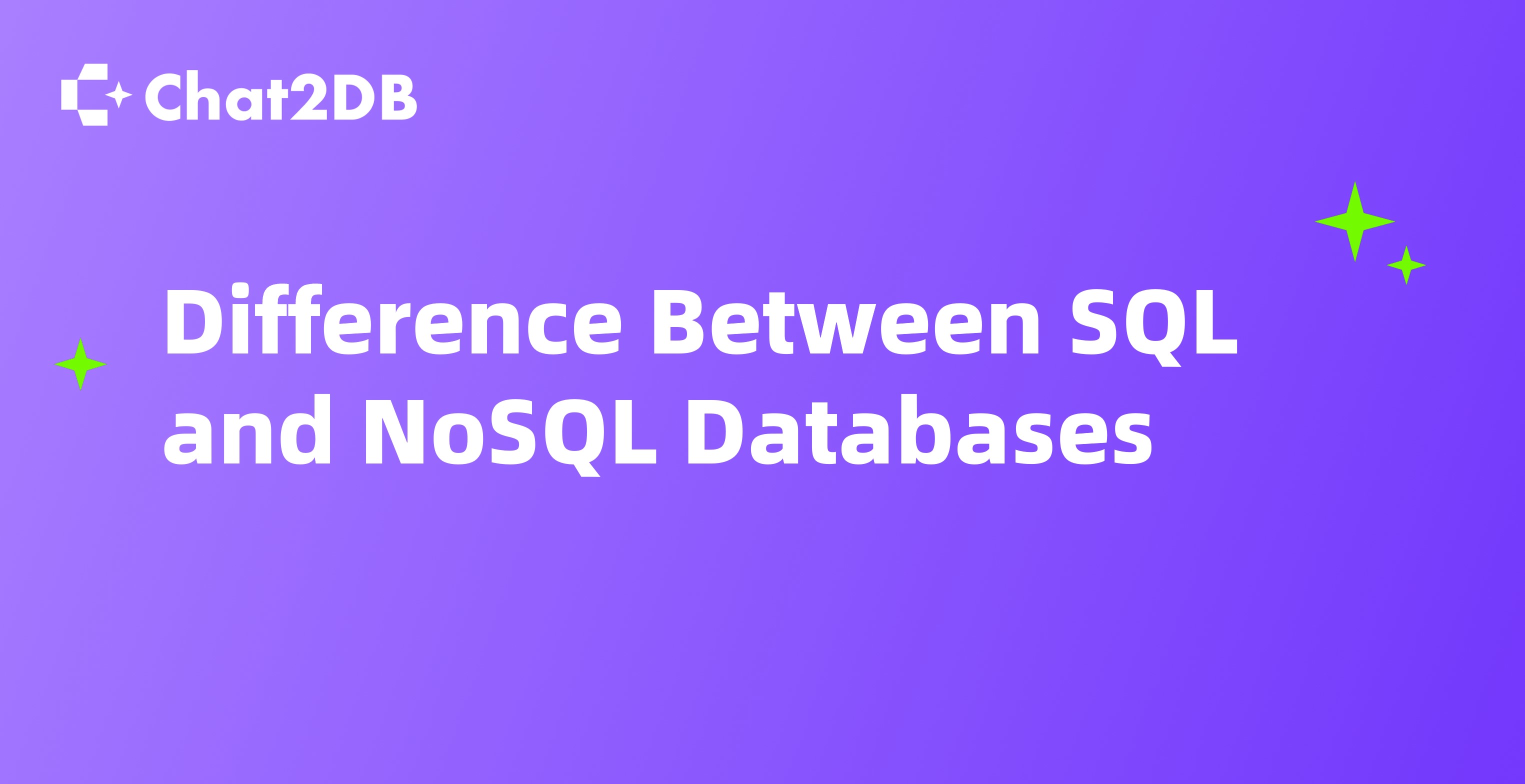 Difference Between SQL and NoSQL Databases