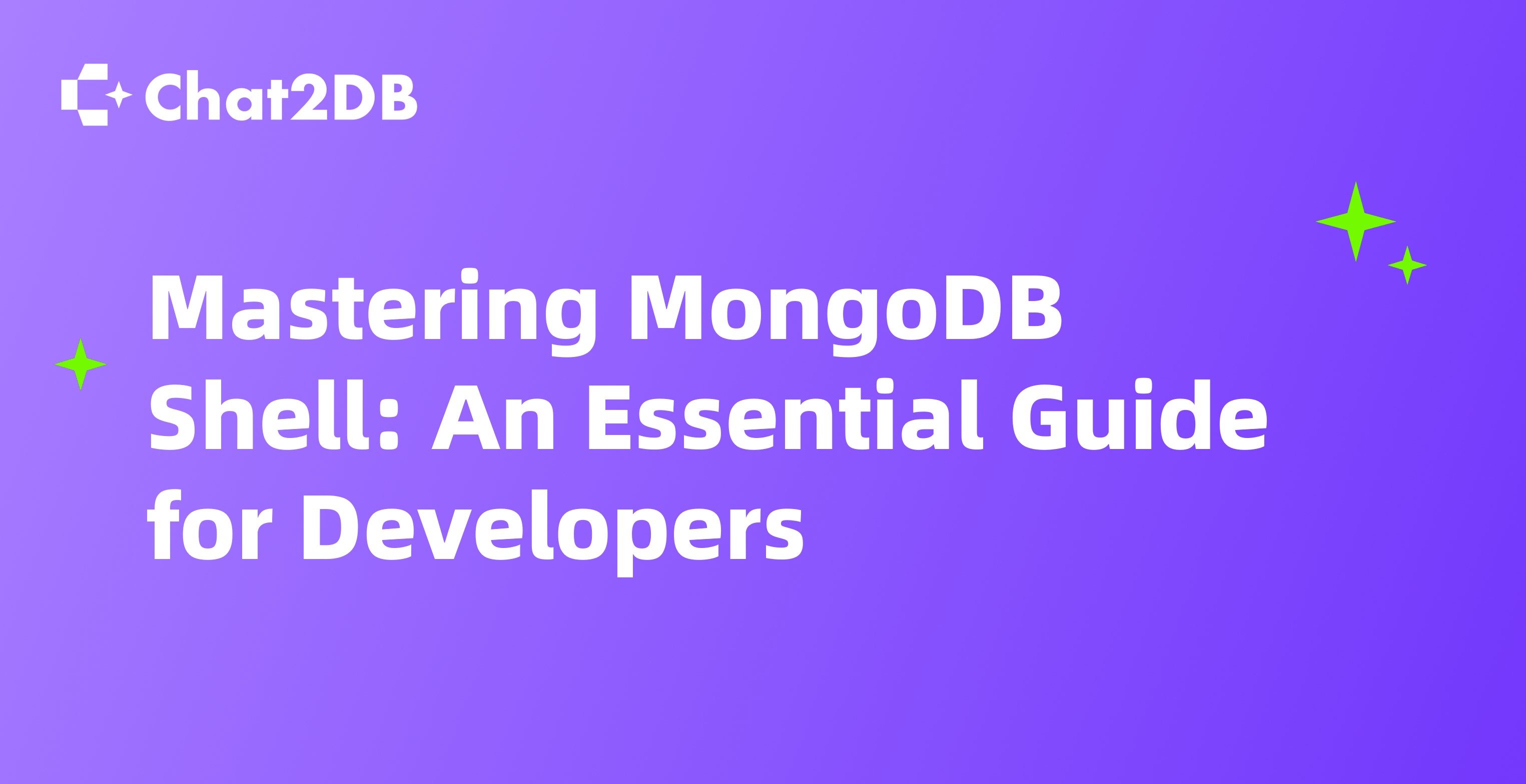 Mastering MongoDB Shell: An Essential Guide for Developers